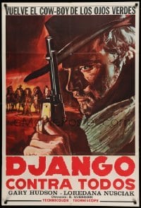 2c172 10,000 FOR A MASSACRE Argentinean '67 cool Renato Casaro spaghetti western art of Django!