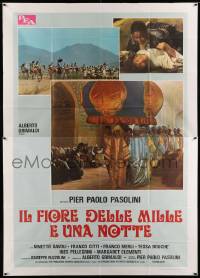 2c397 ARABIAN NIGHTS Italian 2p '74 Pier Paolo Pasolini's Il Fiore delle Mille e una Notte, sexy!