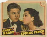 2d028 ANDY HARDY GETS SPRING FEVER LC '39 great close up of Mickey Rooney & Ann Rutherford!