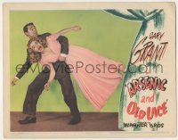 2d036 ARSENIC & OLD LACE LC '44 c/u of scared Cary Grant carrying Priscilla Lane, Frank Capra