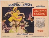 2d037 ARTISTS & MODELS LC #8 '55 Dean Martin, Jerry Lewis & Shirley MacLaine in rag doll costume!