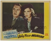 2d045 BABY FACE MORGAN LC '42 great close up of shocked Mary Carlisle & Richard Cromwell!