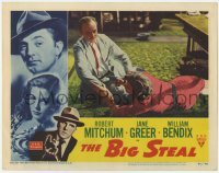 2d065 BIG STEAL LC #5 '49 Don Siegel, close up of John Qualen wrestling gun from Jane Greer!