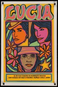 2f004 LUCIA Cuban R90s Cuban, Humberto Solas, great colorful artwork!