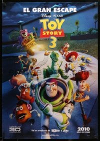 2f008 TOY STORY 3 advance DS Latin American '10 Disney & Pixar, great image of Woody, Buzz & cast!