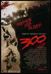 2g467 300 advance DS 1sh '07 Zack Snyder directed, Gerard Butler, prepare for glory!