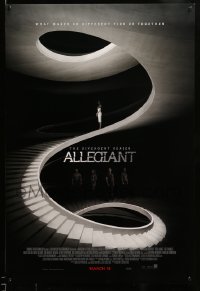 2g481 ALLEGIANT advance DS 1sh '16 The Divergent Series, Shailene Woodley, Theo James, Naomi Watts!