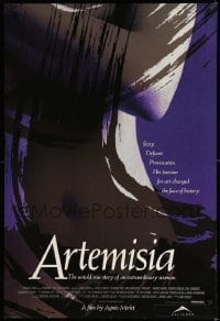 2g493 ARTEMISIA 1sh '98 untold story of extraordinary woman, artist Artemisia Gentileschi
