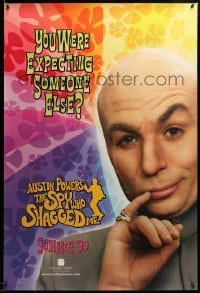2g495 AUSTIN POWERS: THE SPY WHO SHAGGED ME teaser 1sh '97 Mike Myers as Dr. Evil!