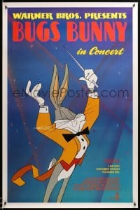 2g545 BUGS BUNNY IN CONCERT 1sh '90 great cartoon image of Bugs conducting orchestra!
