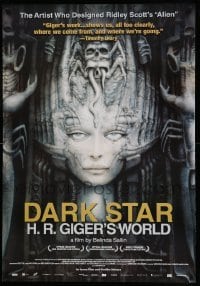 2g577 DARK STAR: HR GIGER'S WORLD 1sh '15 incredible fantasy artwork by the artist, Li II!