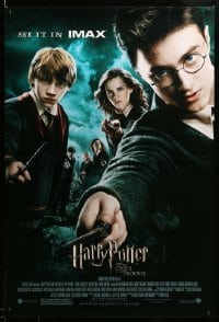 2g663 HARRY POTTER & THE ORDER OF THE PHOENIX IMAX DS 1sh '07 Daniel Radcliffe, Watson, Grint!