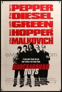 2g730 KNOCKAROUND GUYS 1sh '01 Seth Green, Vin Diesel, Dennis Hopper & John Malkovich!