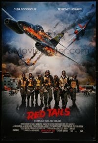 2g853 RED TAILS style B advance DS 1sh '12 Cuba Gooding Jr & Terence Howard as WWII fighter pilots!