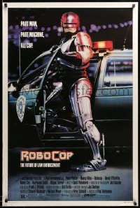 2g863 ROBOCOP 1sh '87 Paul Verhoeven classic, Peter Weller is part man, part machine, all cop!