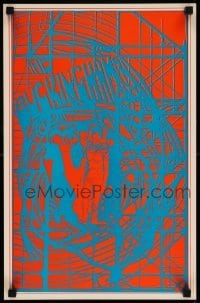 2g129 BUCKINGHAMS 13x20 music poster '67 psychedelic artwork of the band by Robert Wendell!