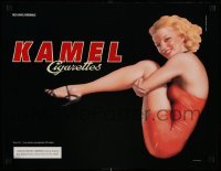 2g113 CAMEL CIGARETTES horizontal 17x22 advertising poster '98 cool art of sexy woman in high heels