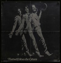 2g132 CREAM 23x23 music poster '60s rock supergroup, Farewell from The Cream!