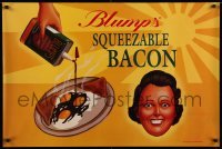 2g348 DARK BACKWARD 24x36 special '91 Judd Nelson, Bill Paxton, wacky spoof poster, Squeezable bacon