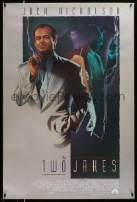 2g977 TWO JAKES int'l 1sh '90 cool art of smoking Jack Nicholson by Rodriguez!