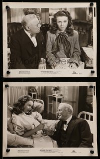 2h849 APARTMENT FOR PEGGY 2 8x10 stills '48 great images of Edmund Gwenn, Jeanne Crain!
