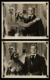 2h927 MIGHTY BARNUM 2 8x10 stills '34 images of Wallace Beery in the title role, bearded woman!