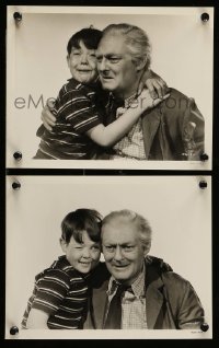 2h936 ON BORROWED TIME 2 8x10 stills '39 Bobs Watson as Pud & Lionel Barrymore as Gramp!