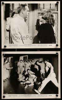 2h960 SHOCK CORRIDOR 2 8x10 stills '63 Sam Fuller's masterpiece that exposed psychiatric treatment!