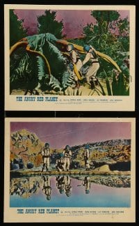 2h229 ANGRY RED PLANET 2 color English FOH LCs '63 Ib Melchior, great different sci-fi images!