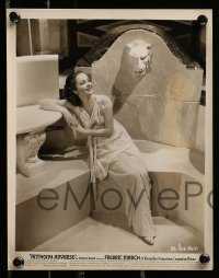 2h847 ANTHONY ADVERSE 2 8x10 stills '36 great images of Olivia de Havilland, George E. Stone!