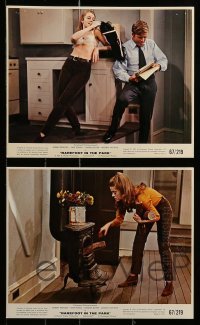 2h143 BAREFOOT IN THE PARK 7 color 8x10 stills '67 images of Robert Redford & Jane Fonda in NYC!