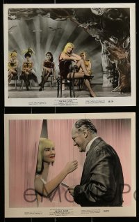 2h145 BLUE ANGEL 7 color 8x10 stills '59 Curt Jurgens, great images of sexy May Britt!