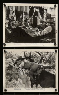 2h260 CALIFORNIA PASSAGE 25 8x10 stills '50 images of cowboy Forrest Tucker & Adele Mara!
