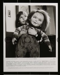 2h549 CHILD'S PLAY 2 6 8x10 stills '90 great kooky horror images of Chucky & Jenny Agutter!
