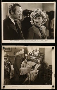 2h426 CONSTANCE BENNETT 8 from 7.5x9.5 to 8x10 stills '30s-40s with Brent, Albritton and more!