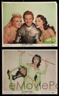 2h149 COURT JESTER 7 color 8x10 stills '55 Danny Kaye, Angela Lansbury & Glynis Johns, Rathbone!