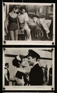 2h256 DOCTOR AT SEA 32 8x10 stills '56 great images of sailor Dirk Bogarde & sexy Brigitte Bardot!