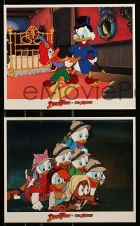 2h177 DUCKTALES: THE MOVIE 5 color 8x10 stills '90 Walt Disney, Scrooge McDuck, Huey, Dewey & Louie
