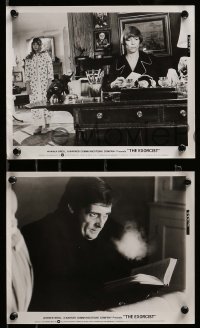 2h757 EXORCIST 3 8x10 stills '74 William Friedkin horror classic, Burstyn, Blair, Miller!