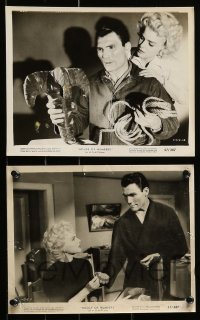 2h320 HOUSE OF NUMBERS 13 8x10 stills '57 great images of Jack Palance & sexy Barbara Lang!