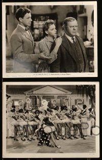 2h501 JUDY GARLAND 7 from 7x9 to 8x10 stills '30s-60s images with Rooney, Widmark, Johnson and more
