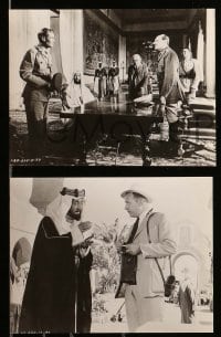 2h404 LAWRENCE OF ARABIA 9 7.5x9.5 stills '63 Peter O'Toole, Anthony Quinn, Claude Rains!