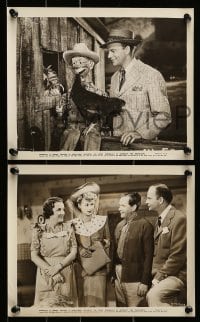 2h781 LOOK WHO'S LAUGHING 3 8x10 stills '41 Edgar Bergen and Mortimer Snerd, pretty Lucille Ball!