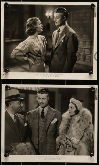 2h782 LOVE UNDER FIRE 3 8x10 stills '37 romantic images of Loretta Young & Don Ameche, Drake!
