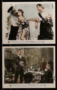 2h027 MASTER OF BALLANTRAE 10 color 8x10 stills '53 William Keighley, Errol Flynn, Beatrice Campbell