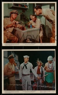 2h213 MISTER ROBERTS 3 color 8x10 stills '55 Henry Fonda, William Powell & Jack Lemmon!