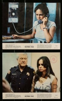 2h157 NORMA RAE 7 8x10 mini LCs '79 Sally Field as a woman with the courage to risk everything!