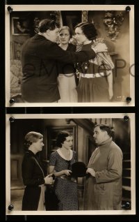 2h794 PAYMENT DEFERRED 3 8x10 stills '32 Charles Laughton with Teasdale and Maureen O'Sullivan!