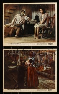2h038 PORGY & BESS 9 color 8x10 stills '59 Sidney Poitier, Dorothy Dandridge, Sammy Davis Jr.!