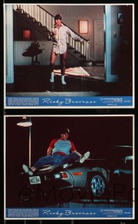 2h114 RISKY BUSINESS 8 8x10 mini LCs '83 w/classic image of Tom Cruise singing in his underwear!